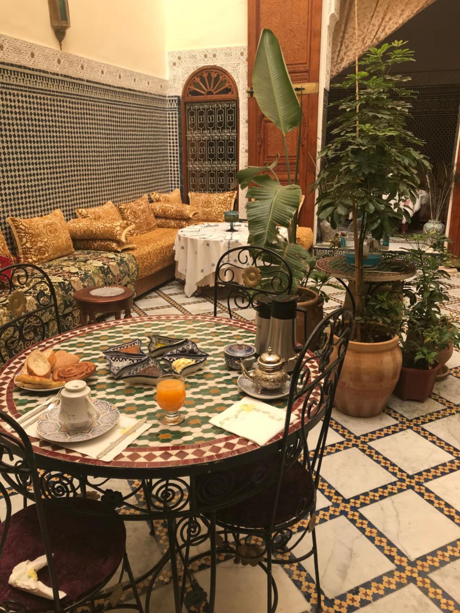Riad Taj Salma Фес Екстериор снимка